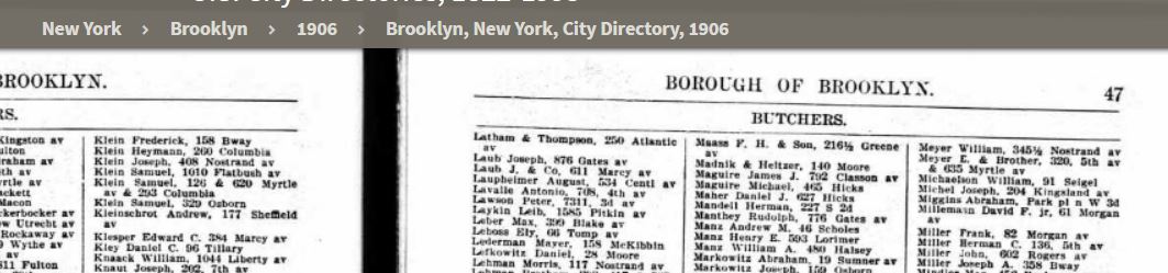 19086 Directory Listing for Max Laber