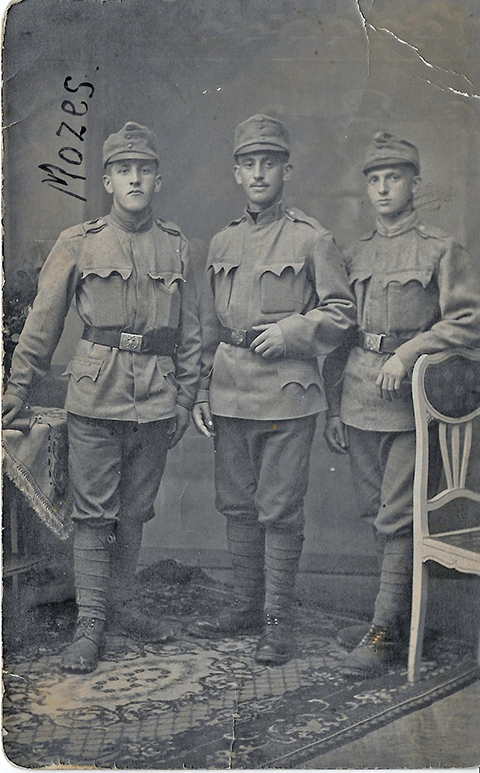 Moses Meeyer Wosnitzer in WWI Austrian Army