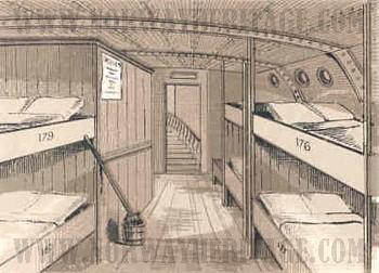 A Steerage Deck around 1890