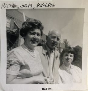 Ruth, Sam, and Ralph in 1961