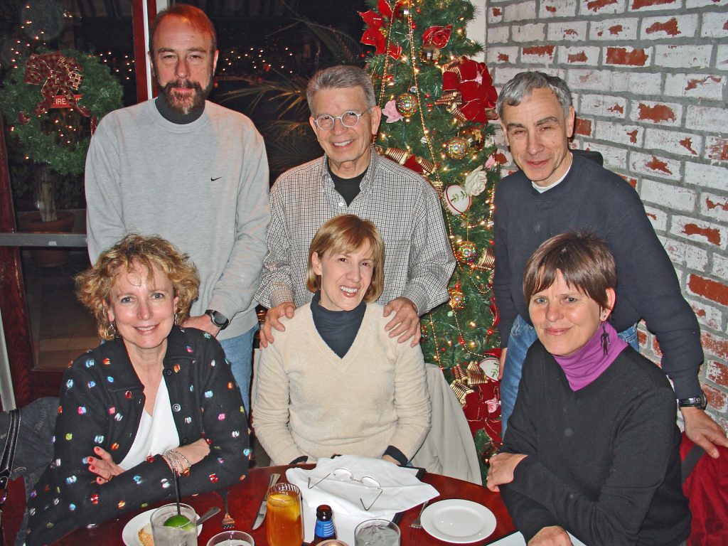 Blieden Cousins meet for dinner in Studio City, 2008
