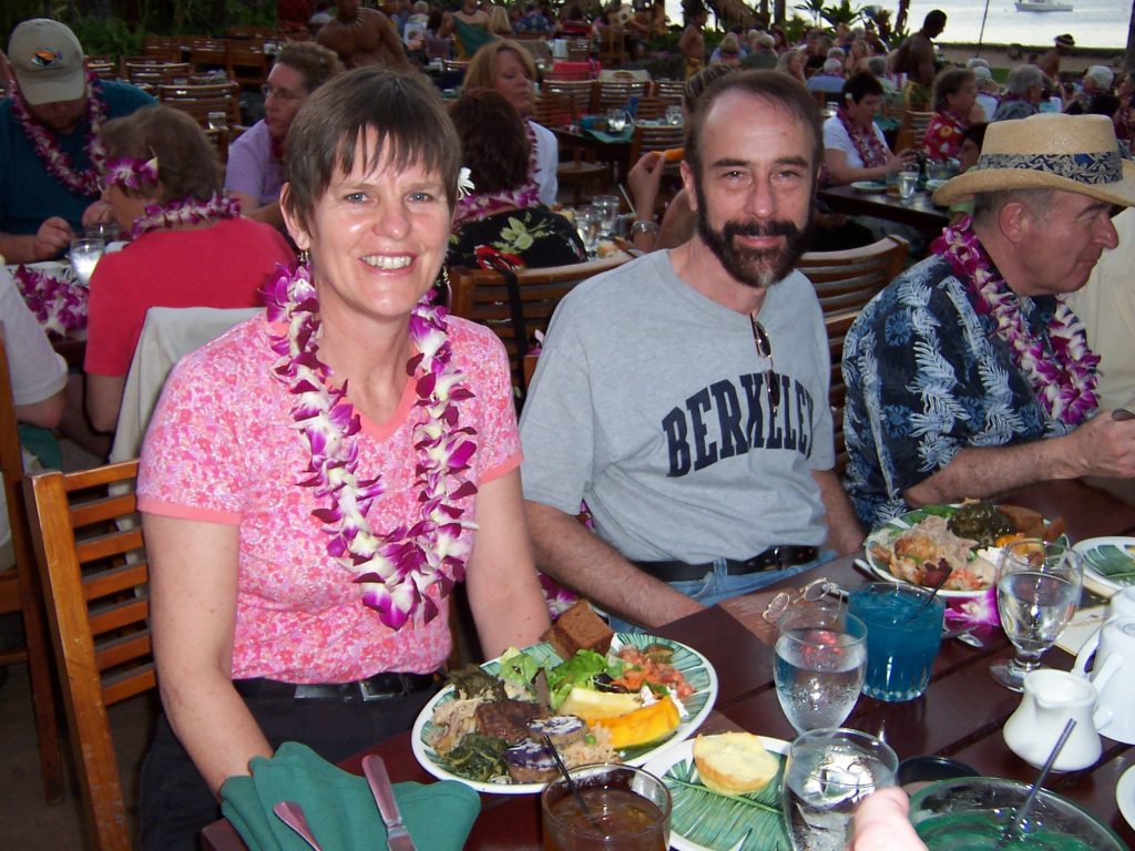 Magnhild and Harvey in Hawaii
