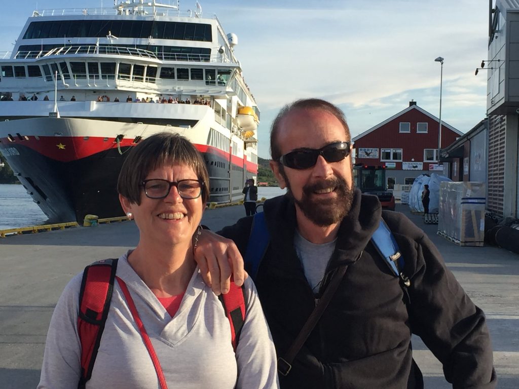 Magnhild and Harvey in Norway, 2017