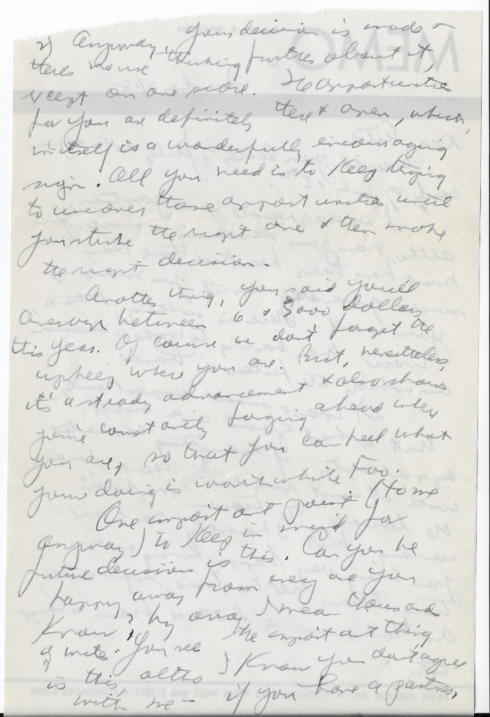 July 18,1944 Letter Mildred wrote to her brother, Art, p2