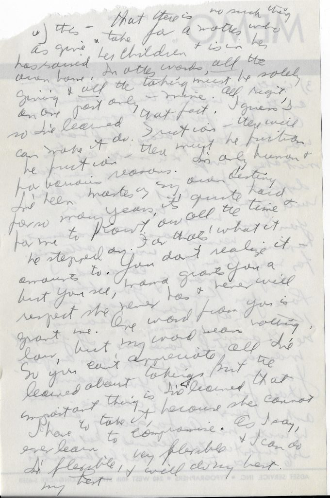 July 18,1944 Letter Mildred wrote to her brother, Art, p4