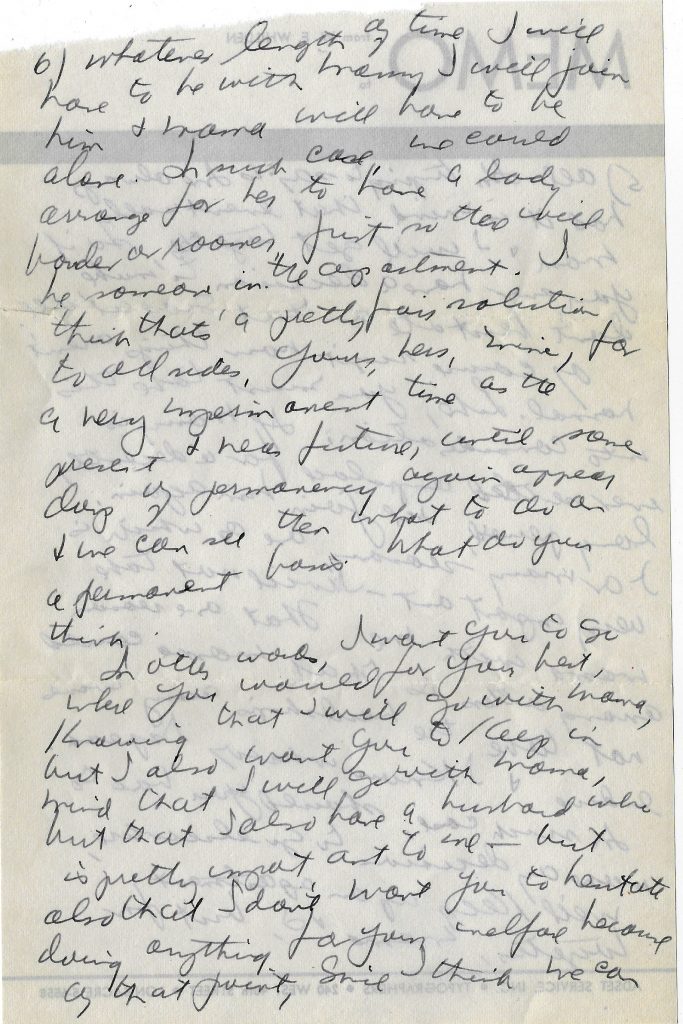 July 18,1944 Letter Mildred wrote to her brother, Art, p6