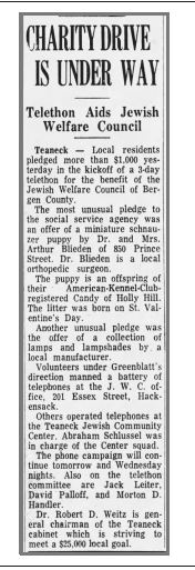 Charity Donation by Arthur and Lois Blieden