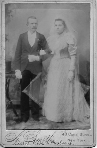 Barnett and Rose LIliy's wedding picture, 1893