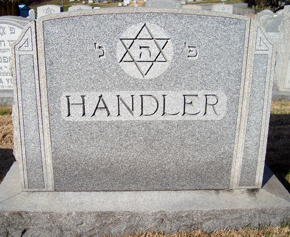 Handler Headstone