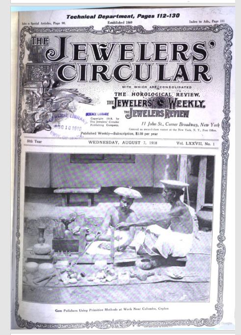 Jeweler's Circular, August 7, 1918