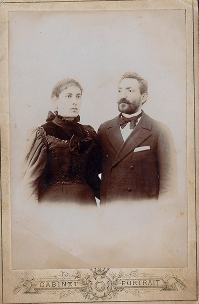 Chana Abramowitz and husband