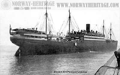 The steamship S.S. Pennsylvania