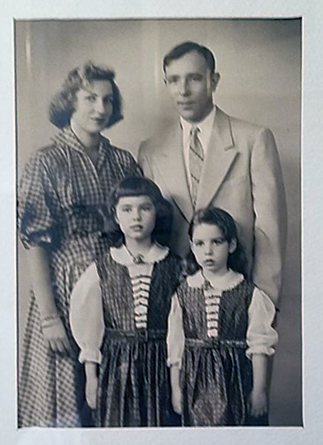 Edith Zegun and family
