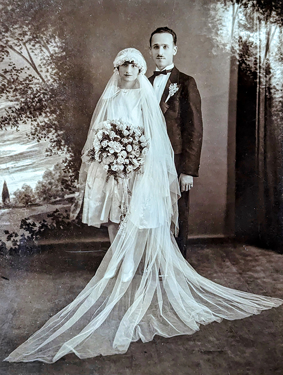 Hilda and Joseph Platt, 1927