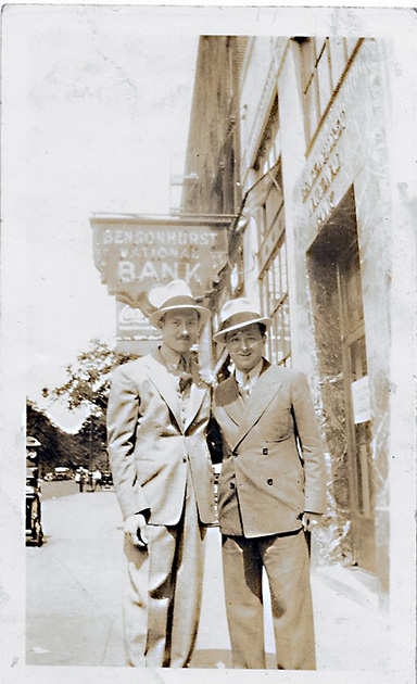 Marcy and Wilton, circa 1933