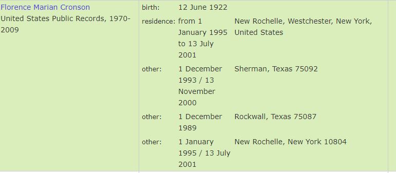 places where Florence lived