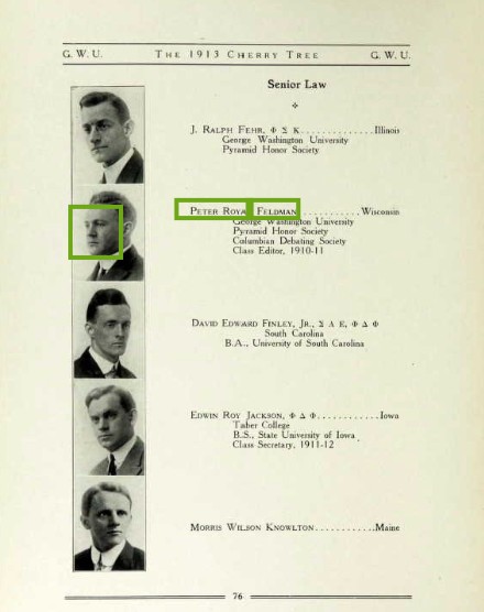 Peter in Law School 